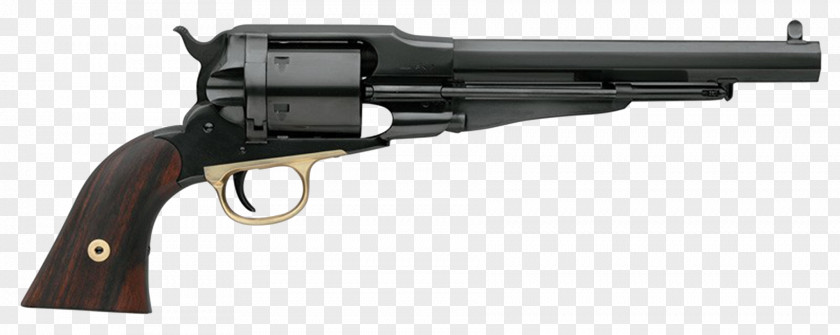 Colt Remington Model 1858 .38 Special .45 Revolver Arms PNG