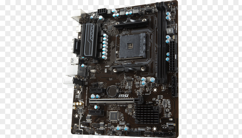 Design Of High-grade Honor Socket AM4 MSI A320M PRO-VH PLUS MicroATX DDR4 SDRAM Motherboard PNG