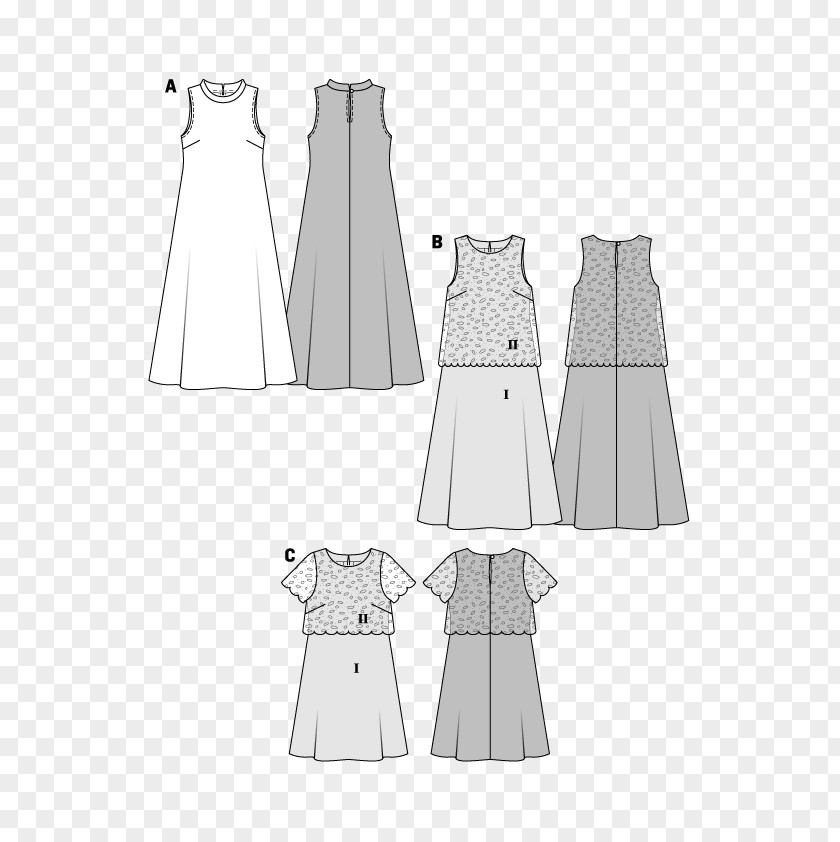 European Pattern Lace Dress Burda Style Textile Clothing PNG