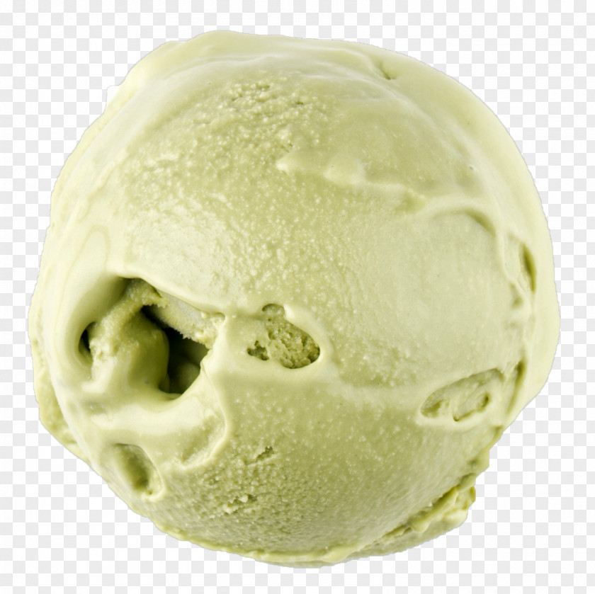 Ice Cream Pistachio Sundae Flavor PNG