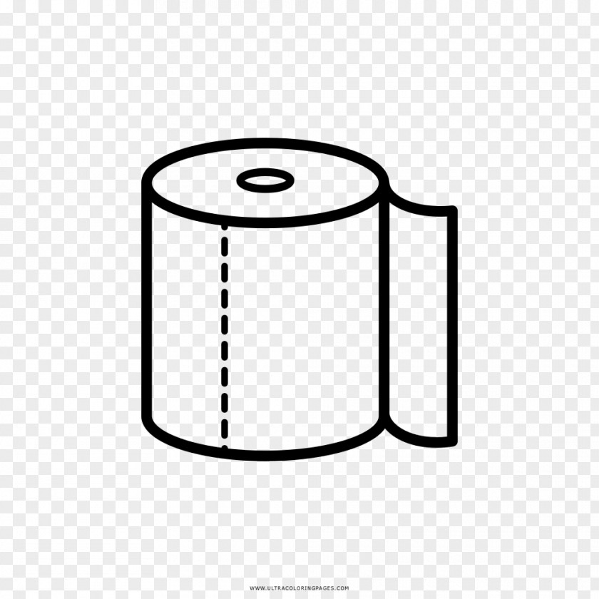 Paper Wall Toilet Coloring Book Drawing PNG