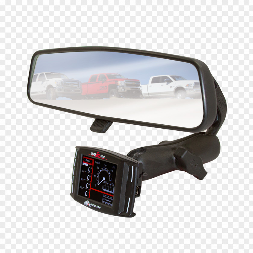 Person Looking In Mirror Back Ram Trucks Dodge Pickup Bully Dog 40417 GT Platinum Tuner For Gas Applications RAM Mirror-Mate Mounting Kit 33600 PNG