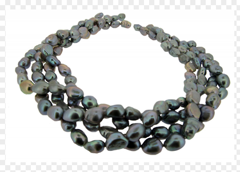 String Of Pearls Bracelet Pearl Necklace Gemstone Grey PNG