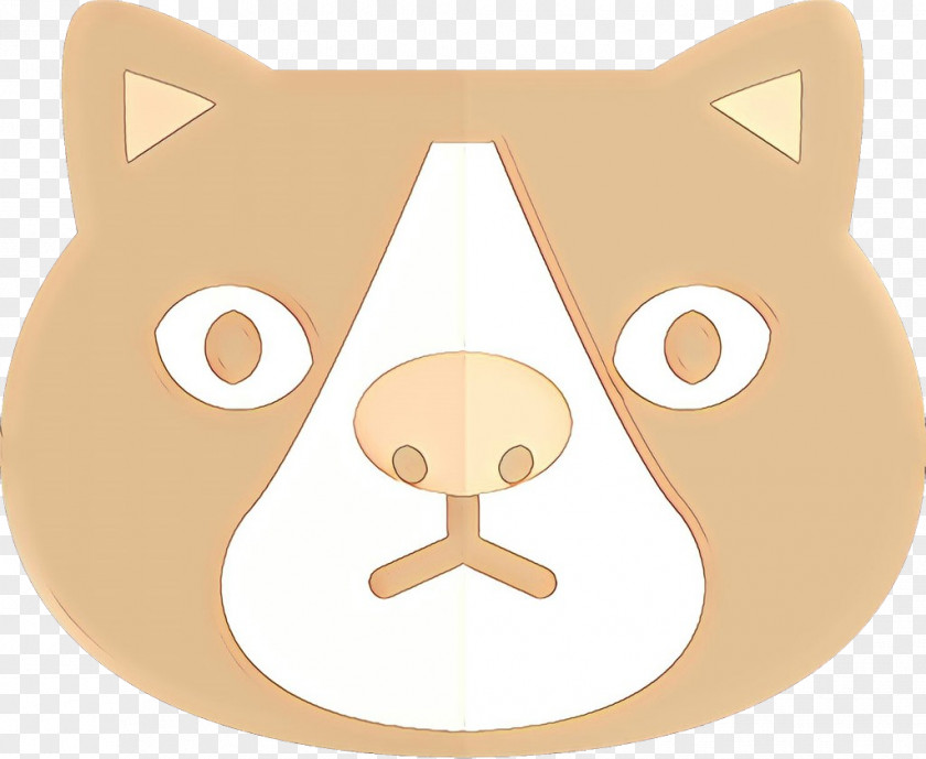 Cartoon Nose Snout Whiskers Circle PNG