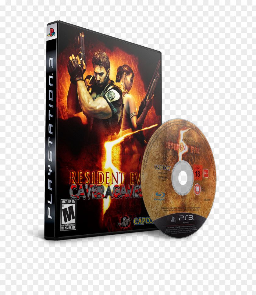 Dvd Resident Evil 5 PlayStation 3 Capcom DVD STXE6FIN GR EUR PNG