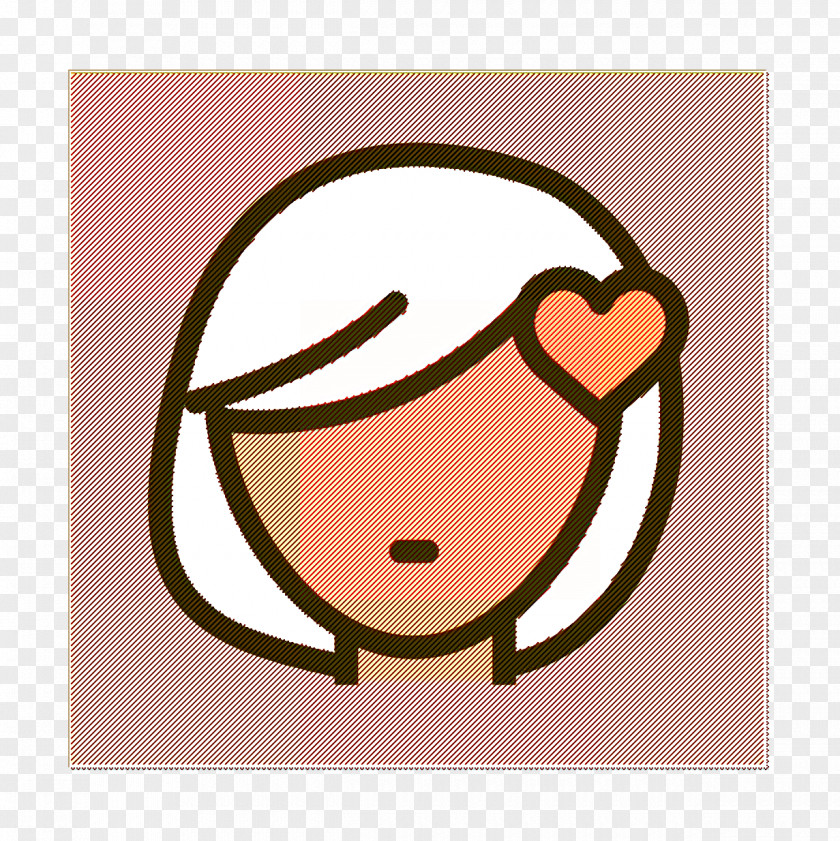 Emoticon Pink Avatar Icon Girl PNG