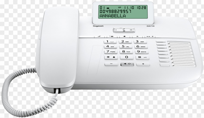 Gigaset DA710 Telephone Home & Business Phones Communications DA210 PNG