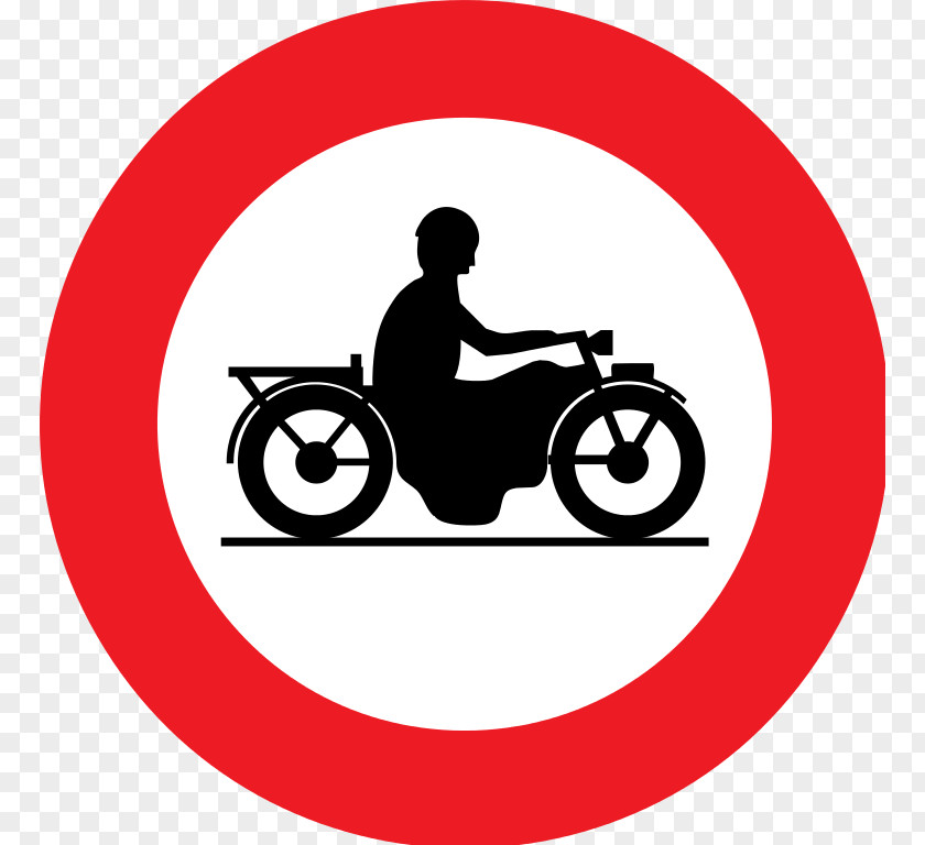 Motorcycle Traffic Sign Belgium Code Moped PNG