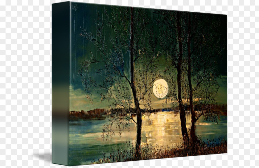Painting Art Watercolor Canvas Print PNG