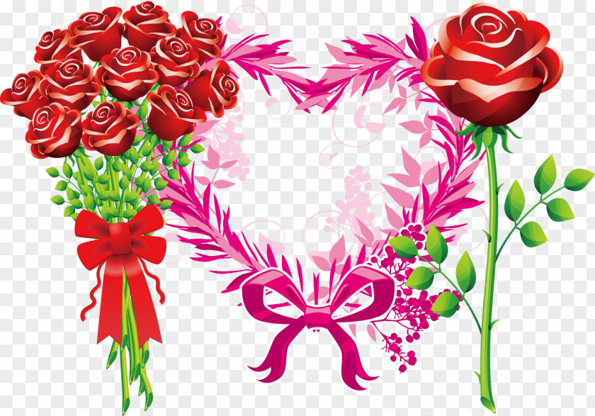 Rose Wreath Flower Clip Art PNG