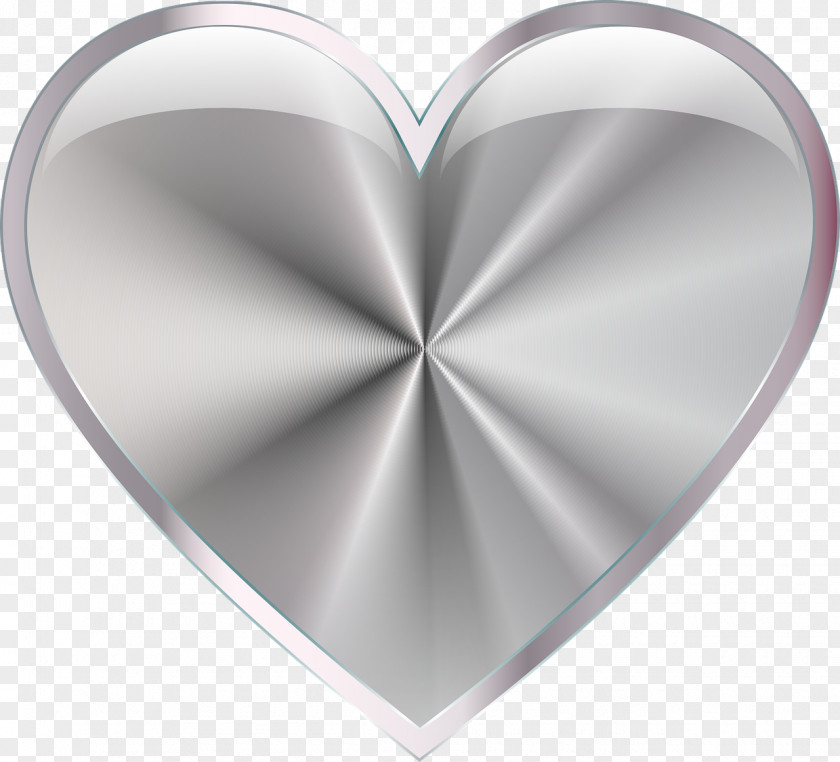 Silver Love Metal Pixabay Clip Art PNG