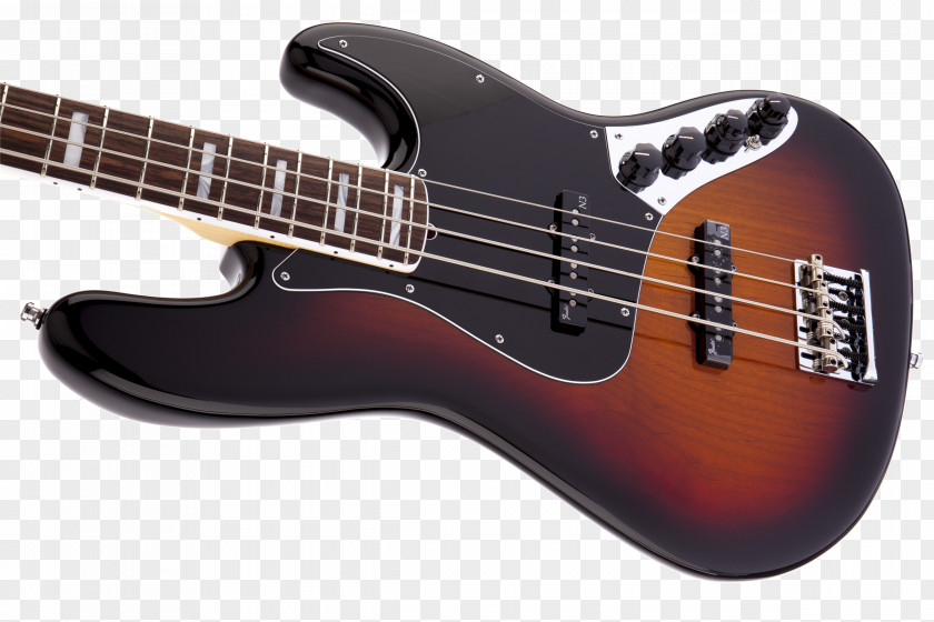 Sunburst Fender Precision Bass Jazz V Musical Instruments Guitar String PNG
