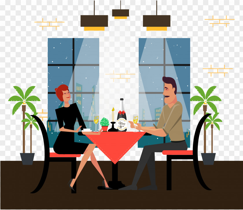 Couple Restaurant To Eat Icon PNG