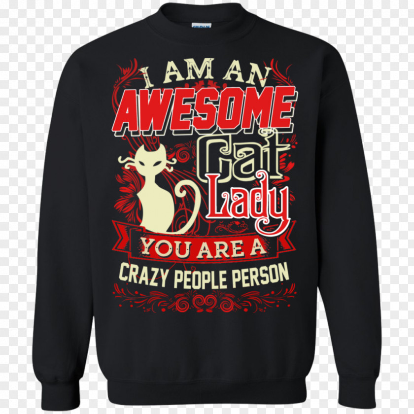 Crazy People Long-sleeved T-shirt Hoodie Woman PNG