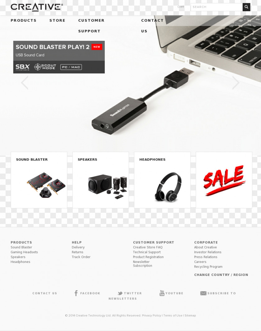 USB Creative Sound Blaster Play! 2 Cards & Audio Adapters Technology PNG