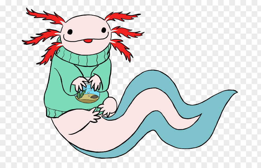 Axolotl Dipper Pines Bill Cipher Sweater PNG
