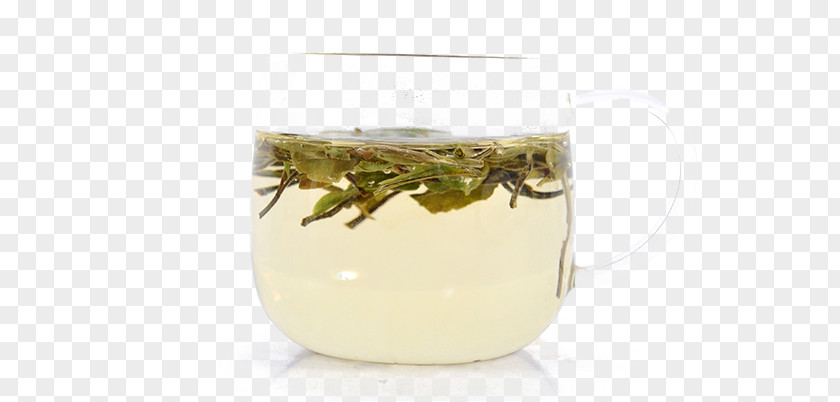 Biluochun Tea Cup Yellow Glass PNG