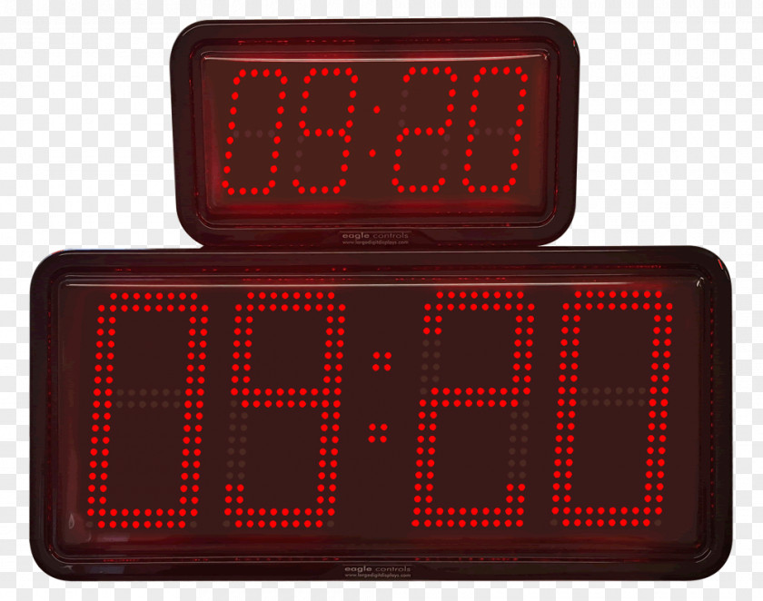 Design Digital Clock Automotive Tail & Brake Light PNG