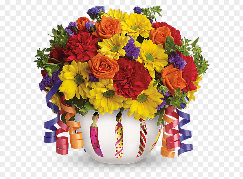 Flower Teleflora Floristry Delivery Birthday PNG