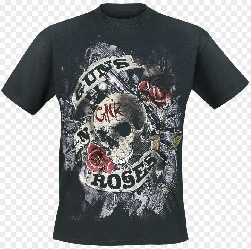 T-shirt Guns N' Roses Concert Appetite For Destruction Rock PNG