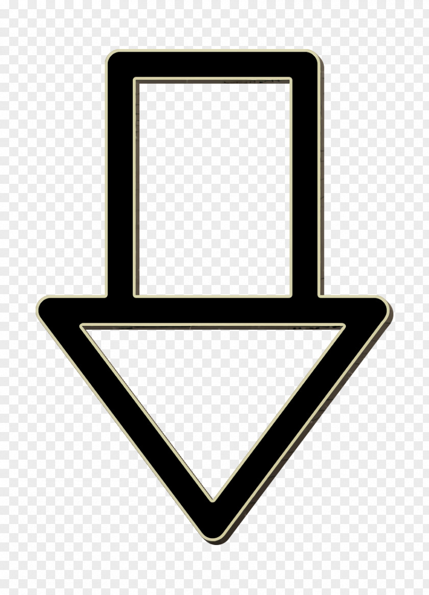 Arrow Icon Direction Down PNG