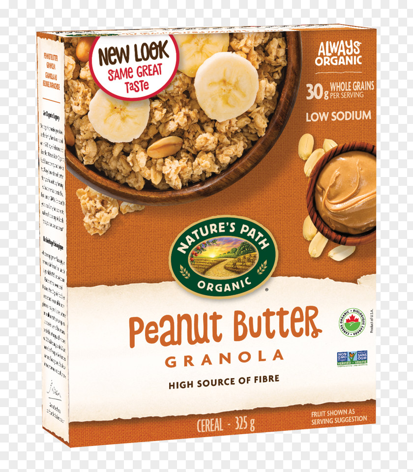 Granola Breakfast Cereal Organic Food Nature's Path Flax Muesli PNG