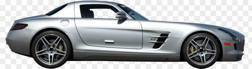 Gull-wing Door Mercedes-Benz SLS AMG Alloy Wheel Car Tire PNG