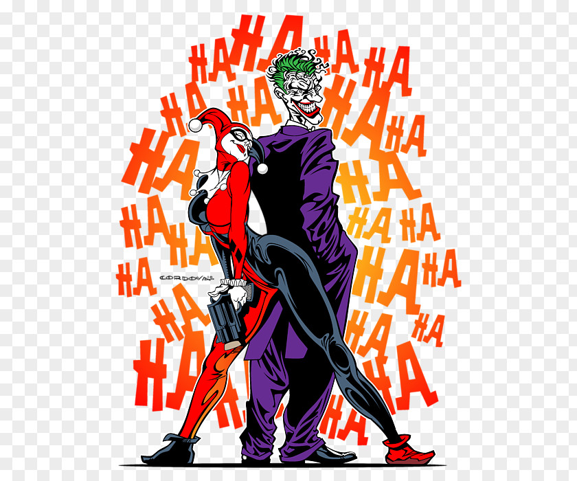 Ha Harley Quinn Joker Batman Robin Comics PNG