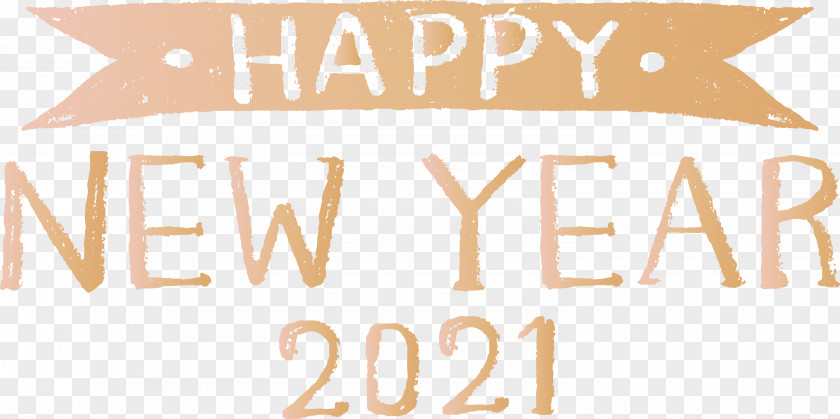 Happy New Year 2021 PNG