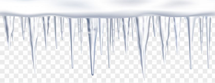 Icicles Table Icicle Ice Furniture PNG
