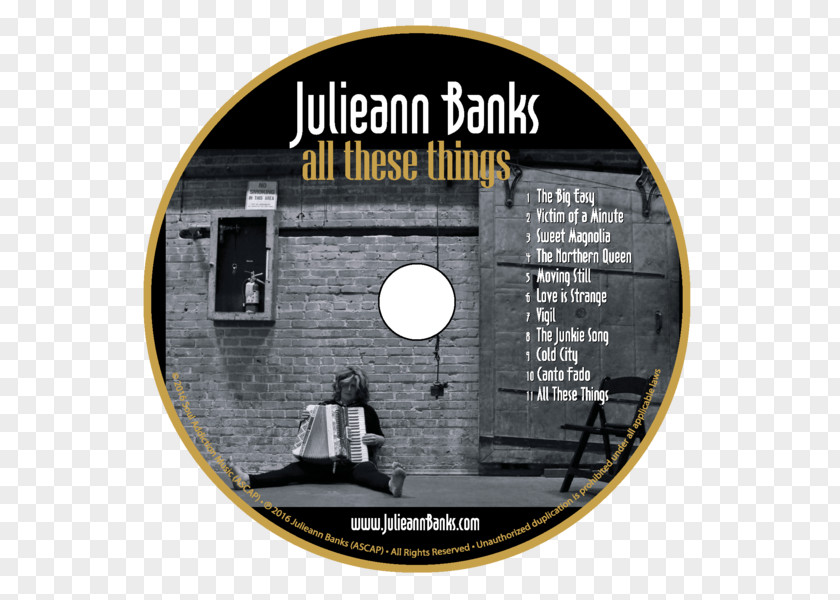 Memphis Soul Julieann Banks Compact Disc Austin Shreveport Label PNG