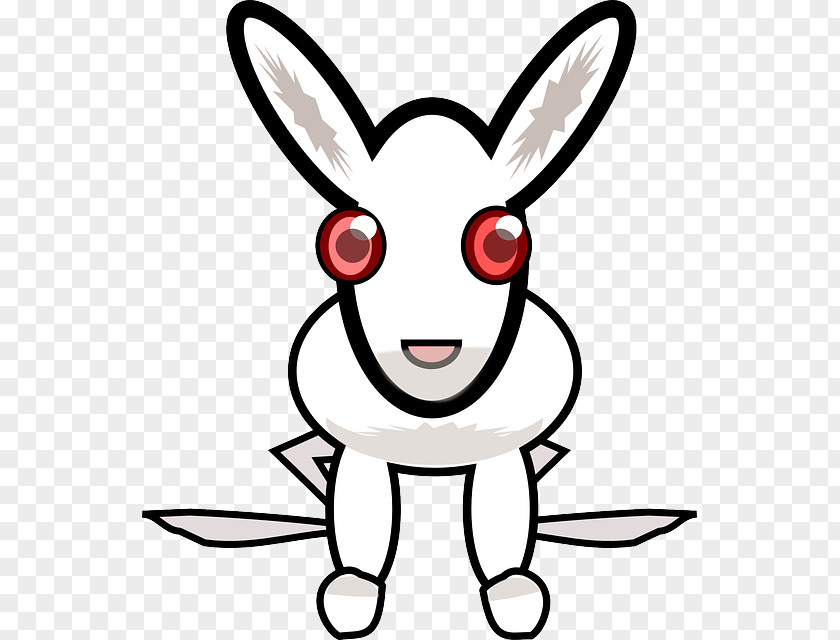 Rabbit Hare Domestic Clip Art Line PNG