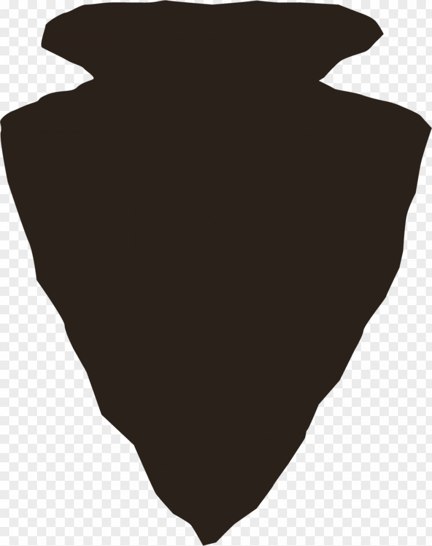 Silhouette Black White Leaf Neck PNG