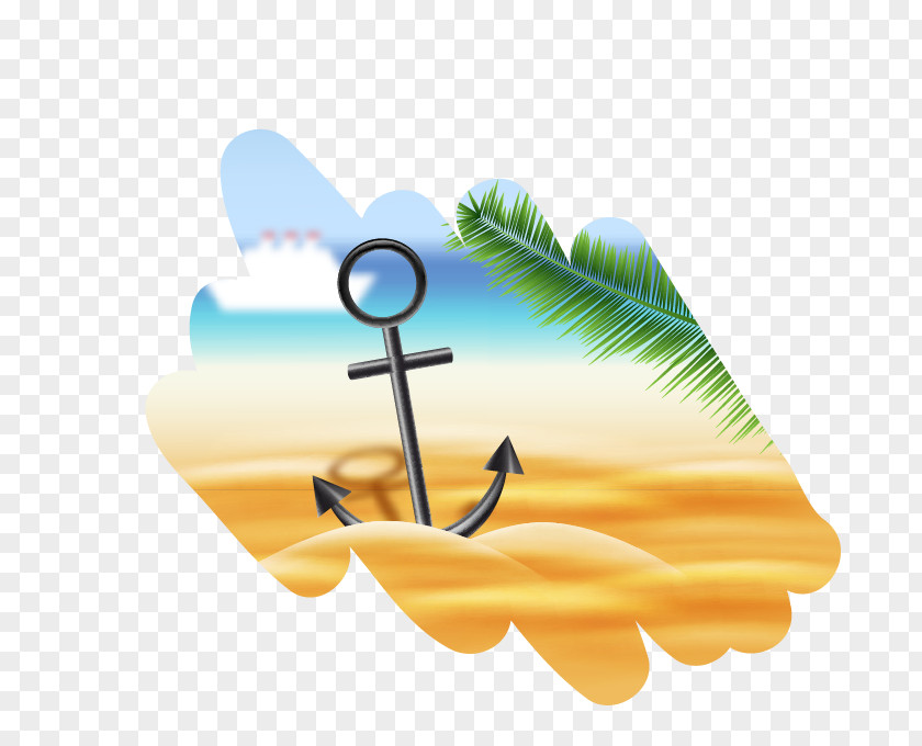 Vector Beach Euclidean Coconut PNG