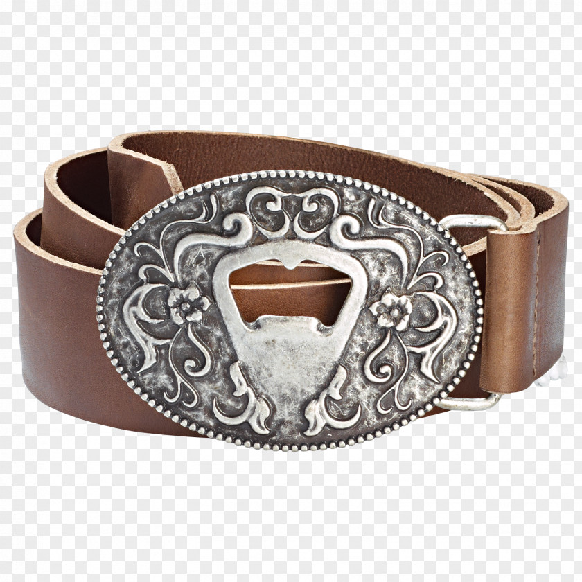 Belt Buckles Silver Brown PNG