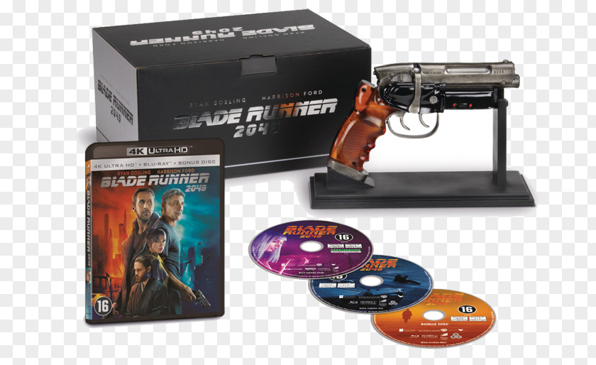Blade Runner Rick Deckard Blu-ray Disc Ultra HD 4K Resolution デッカードブラスター PNG