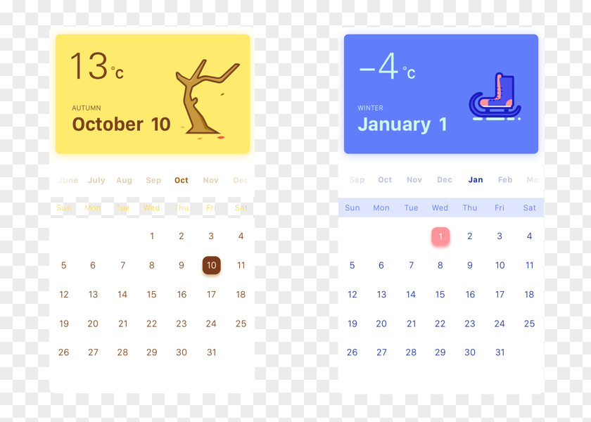 Calendar Designer Screenshot PNG