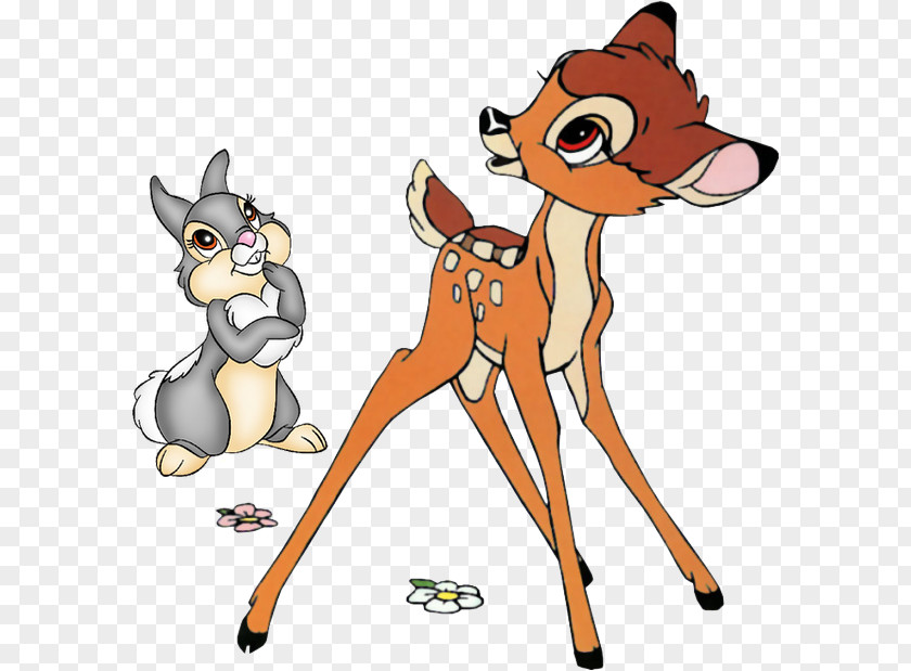 Disney Birds Thumper Faline Bambi's Mother Cartoon PNG