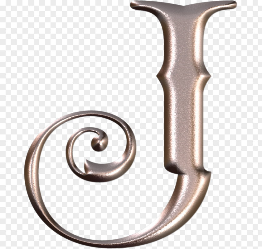Letter J Alphabet Calligraphy PNG