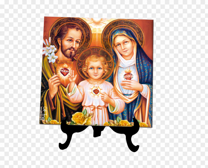 Painting Holy Family Religion Catholicism PNG
