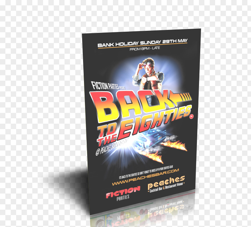 Restaurant Leaflets Film Poster Back To The Future Art PNG