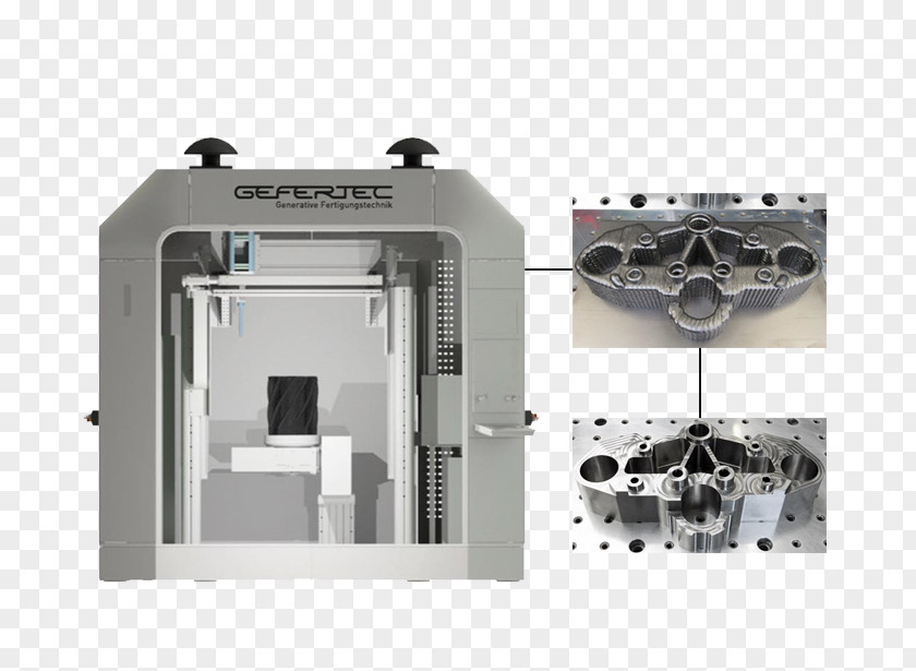 Welding Machine GEFERTEC GmbH Industry 3D Printing PNG