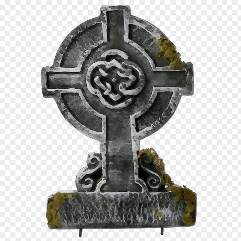 Antique Metal Cross Iron Symbol PNG