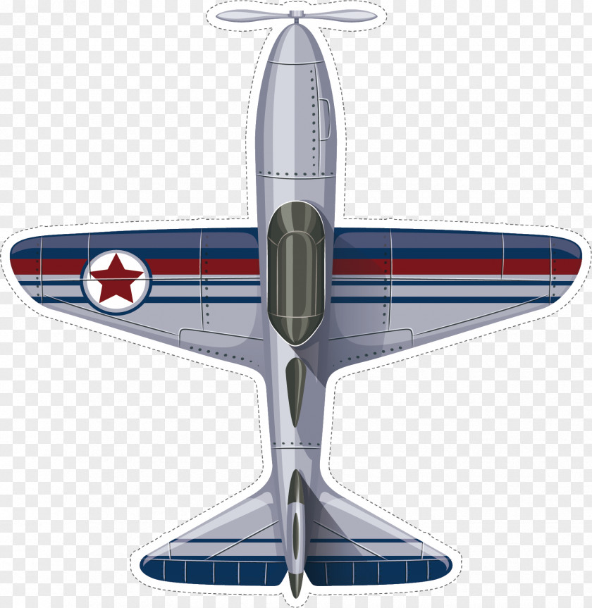 Blue-gray Military Aircraft Airplane Jet Illustration PNG