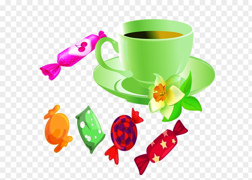 Cartoon Coffee Cup Clip Art PNG