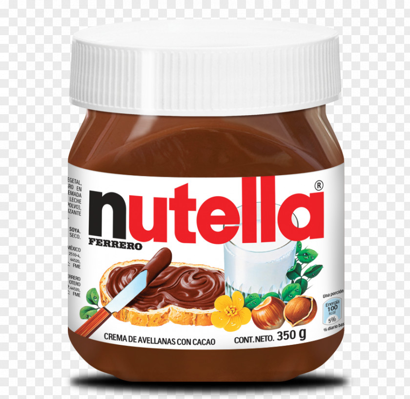 Chocolate Spread Nutella Hazelnut Ferrero SpA PNG