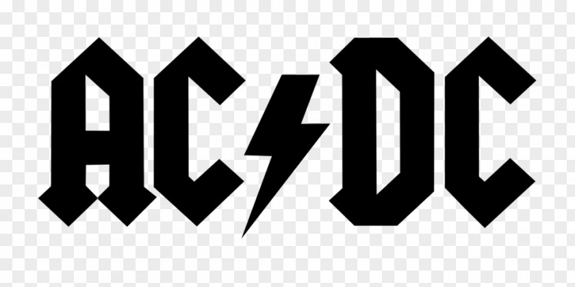 High Voltage AC/DC ACDC Lane Logo Hard Rock Musical Ensemble PNG