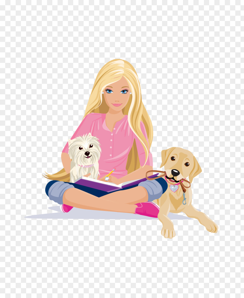Candied Barbie Doll Clip Art PNG