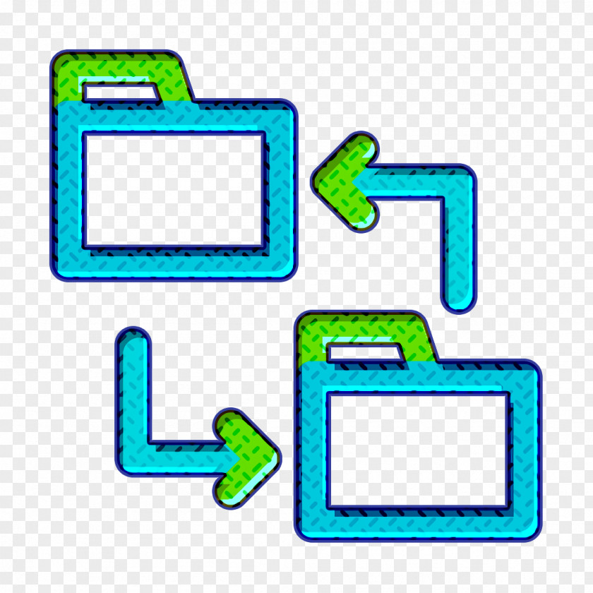 Technology Storage Icon Connection Data Document PNG