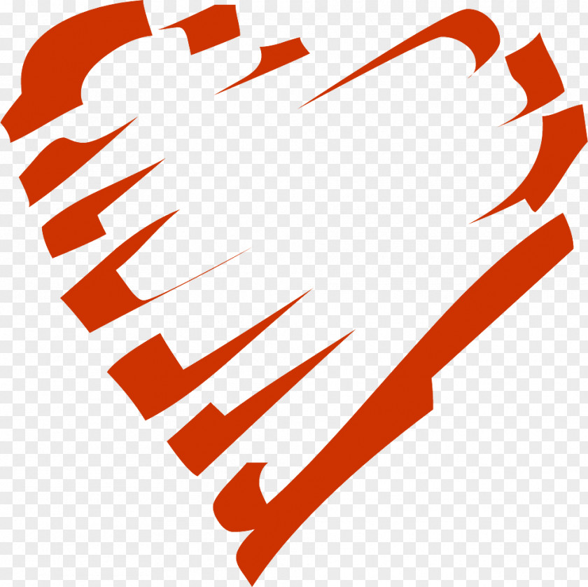 Valentine Heart Illustration. PNG